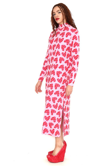 Agatha ruiz de la prada VESTIDO CANALE CORAZON PETALOS Liquidación