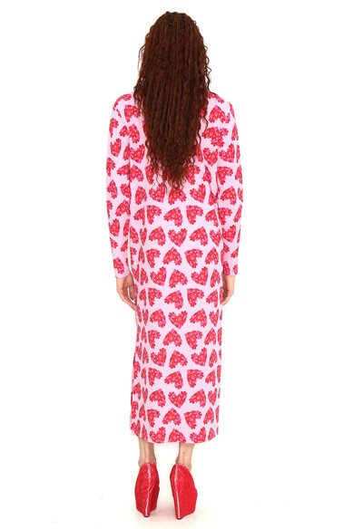 Agatha ruiz de la prada VESTIDO CANALE CORAZON PETALOS Liquidación