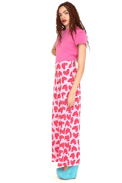 Agatha ruiz de la prada PANTALON CANALE CORAZON PETALOS Tienda de fábrica