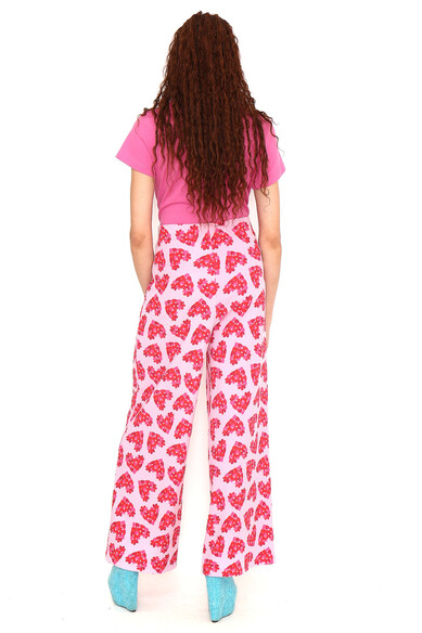 Agatha ruiz de la prada PANTALON CANALE CORAZON PETALOS Tienda de fábrica