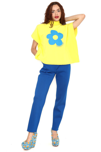 Agatha ruiz de la prada PONCHO FLOR AMARILLO