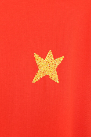 Agatha ruiz de la prada CAMISETA CA NARANJA ESTRELLA Última moda