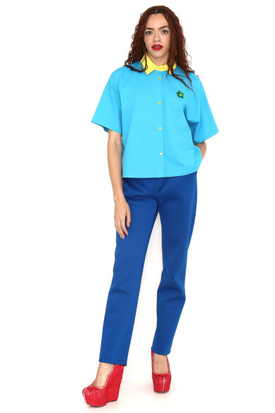 Agatha ruiz de la prada POLO TURQUESA FLOR Descuento por venta flash