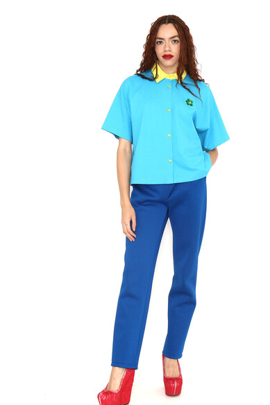 Agatha ruiz de la prada POLO TURQUESA FLOR Descuento por venta flash