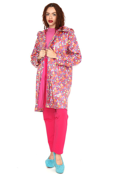 Agatha ruiz de la prada IMPERMEABLE ESTAMPADO MUJER Devoluciones gratuitas