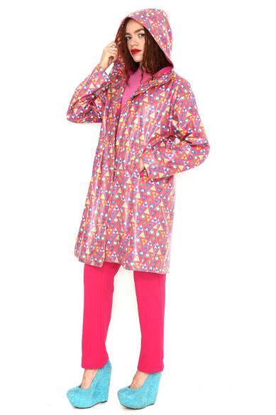 Agatha ruiz de la prada IMPERMEABLE ESTAMPADO MUJER Devoluciones gratuitas