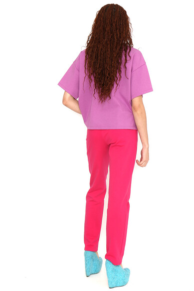Agatha ruiz de la prada POLO MORADO CORAZON Outlet online