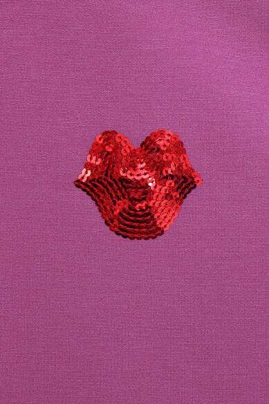 Agatha ruiz de la prada POLO MORADO CORAZON Outlet online