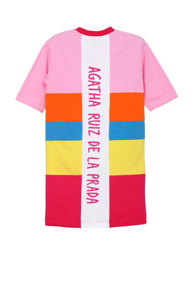 Agatha ruiz de la prada VESTIDO RAYAS COLORES HORIZONTALES Venta caliente