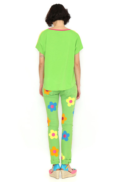 Agatha ruiz de la prada CAMISETA AMARILLA CORAZONES Mejor oferta