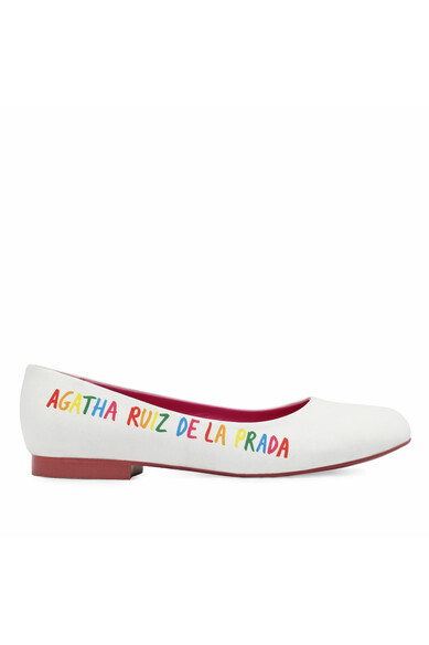Agatha ruiz de la prada BAILARINA BLANCO ARP Promoción por tiempo limitado