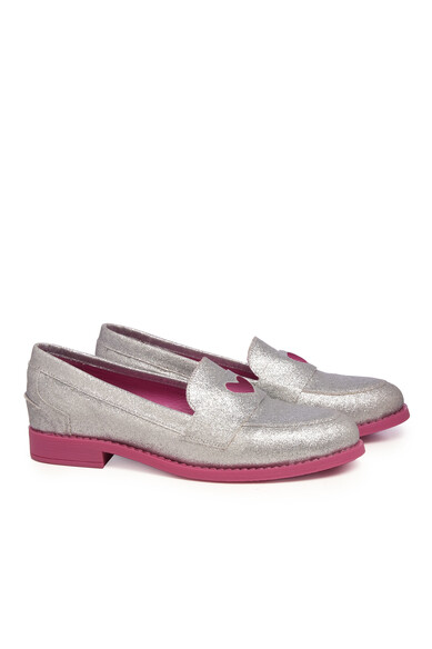 Agatha ruiz de la prada MOCASIN PLATEADO Superdescuento