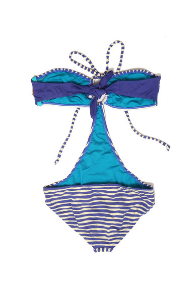 Agatha ruiz de la prada TRIKINI MUJER AZUL RAYITAS Envío internacional gratuito