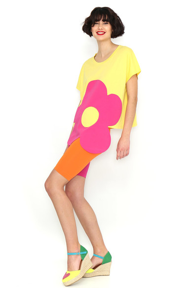 Agatha ruiz de la prada CAMISETA FLOR AMARILLA Precios de Black Friday