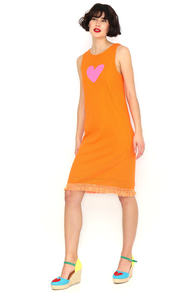 Agatha ruiz de la prada VESTIDO NARANJA FLECOS En oferta