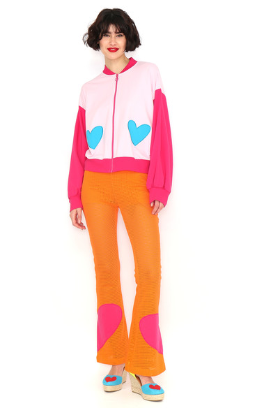 Agatha ruiz de la prada PANTALON NARANJA CALADO Última moda