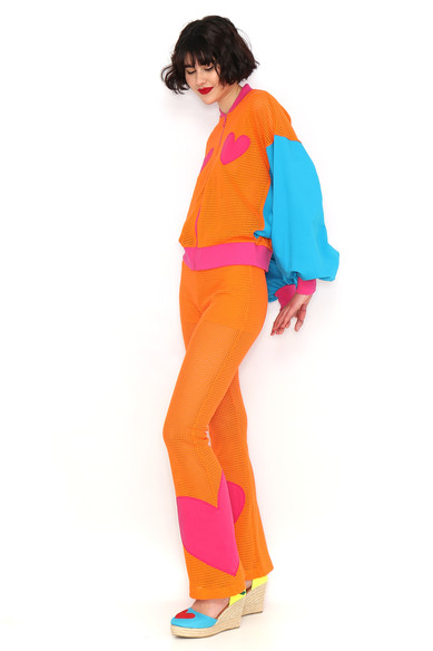 Agatha ruiz de la prada CHAQUETA CALADA NARANJA Ofertas especiales