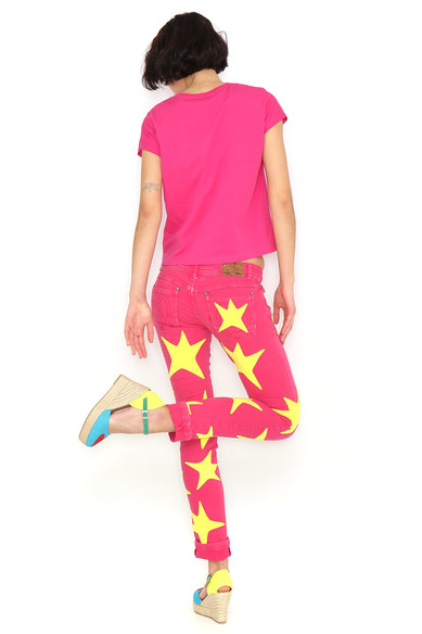 Agatha ruiz de la prada CAMISETA CORAZON FUCSIA Precio ultrabajo