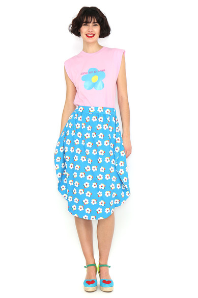 Agatha ruiz de la prada FALDA CIRCULO FLORES Outlet