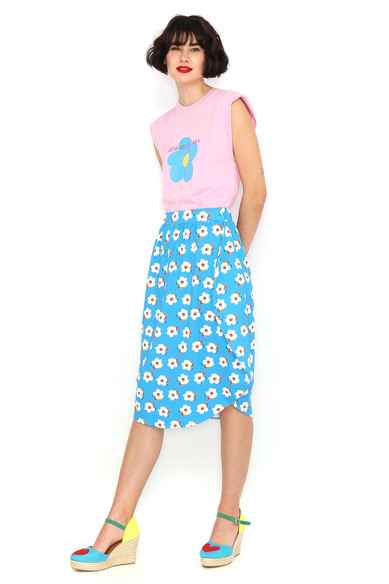 Agatha ruiz de la prada FALDA CIRCULO FLORES Outlet