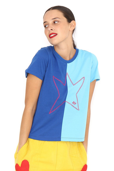 Agatha ruiz de la prada CAMISETA BICOLOR ESTRELLA Los más vendidos