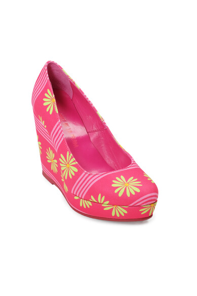Agatha ruiz de la prada CUÑA FUCSIA MARGARITAS Tienda