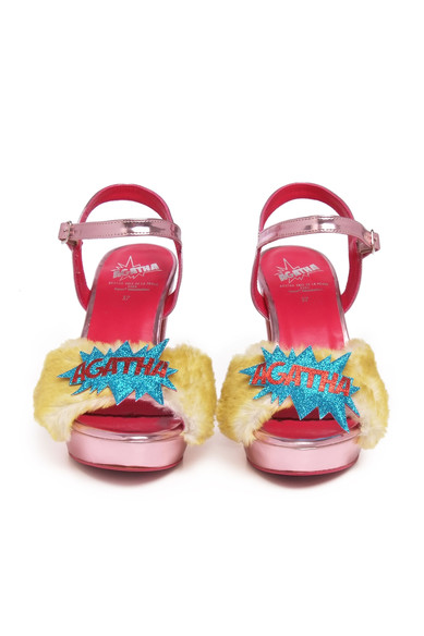 Agatha ruiz de la prada SANDALIA ROSA PELO Mejor oferta