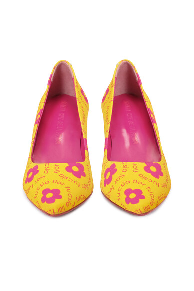 Agatha ruiz de la prada ZAPATO SALON AMARILLO Últimos 3 días