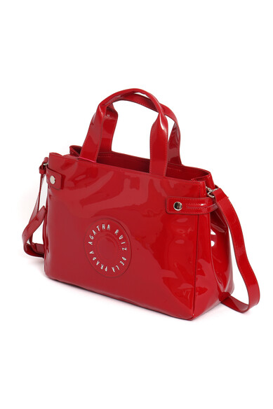 Agatha ruiz de la prada BOLSO ROJO CHAROL Precio de fábrica