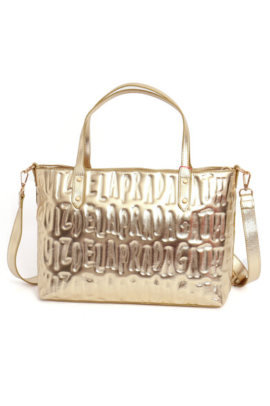 Agatha ruiz de la prada BOLSO DORADO ARP Solo hoy