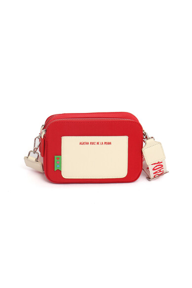 Agatha ruiz de la prada BOLSO BANDOLERA ROJO ARP Oferta especial de fábrica