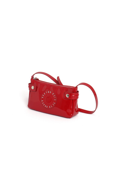 Agatha ruiz de la prada BOLSO BANDOLERA ROJO CHAROL Promoción trimestral