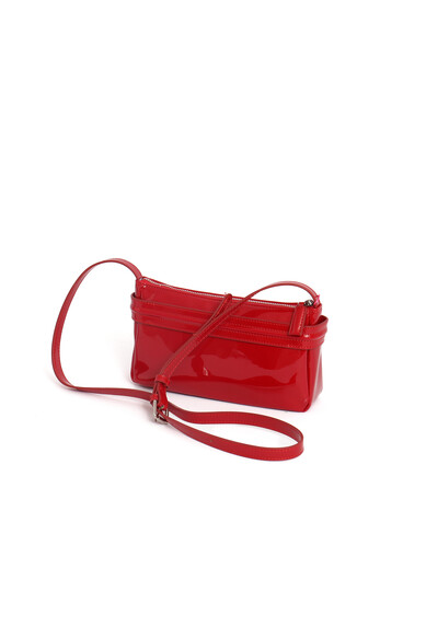 Agatha ruiz de la prada BOLSO BANDOLERA ROJO CHAROL Promoción trimestral