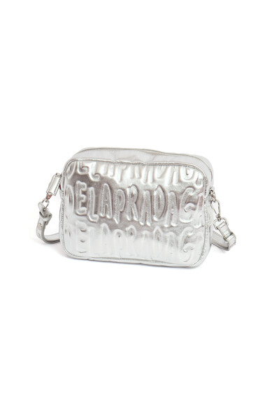 Agatha ruiz de la prada BOLSO BANDOLERA PLATEADO