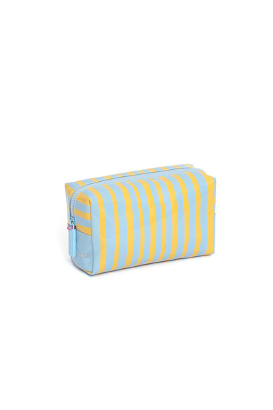 Agatha ruiz de la prada NECESER RAYAS AZUL/AMARILLO