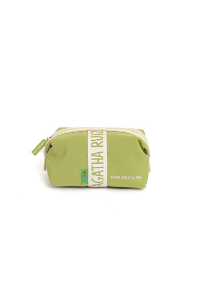 Agatha ruiz de la prada NECESER LONA VERDE ARP