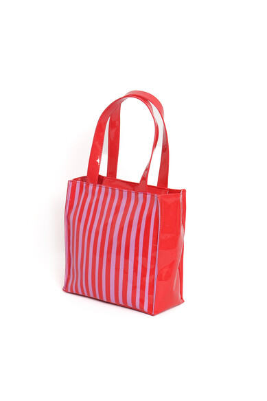 Agatha ruiz de la prada BOLSA RAYAS ROJO/FUCSIA PEQUEÑA Tienda