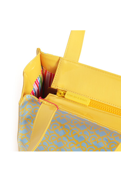 Agatha ruiz de la prada BOLSA CORAZONES AMARILLOS PEQUEÑA Rebajas online