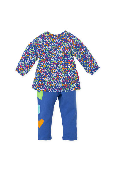 Agatha ruiz de la prada CJNTO SUDADERA+LEGGIN CORAZONES Oferta especial