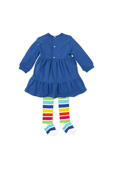 Agatha ruiz de la prada VESTIDO AZUL CORAZON CONCENTRICO Solo queda un día