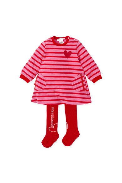 Agatha ruiz de la prada VESTIDO RAYAS ROJAS Superdescuento