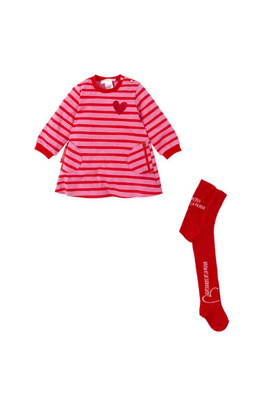 Agatha ruiz de la prada VESTIDO RAYAS ROJAS Superdescuento