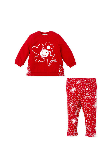 Agatha ruiz de la prada CONJTO ROJO ICONOS BLANCO Liquidación
