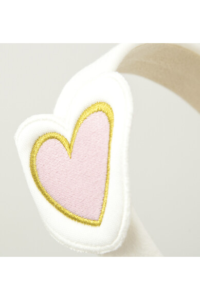 Agatha ruiz de la prada DIADEMA BLANCO CORAZON Libre de impuestos