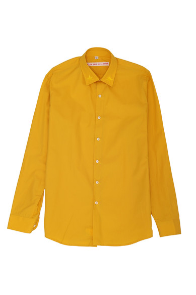 Agatha ruiz de la prada CAMISA HOMBRE AMARILLA Última moda