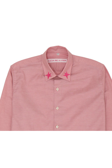 Agatha ruiz de la prada CAMISA HOMBRE ROSA OXFORD Descuento por venta flash