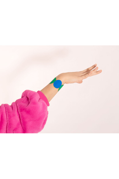 Agatha ruiz de la prada PULSERA TOPOS AZ/VD Liquidación