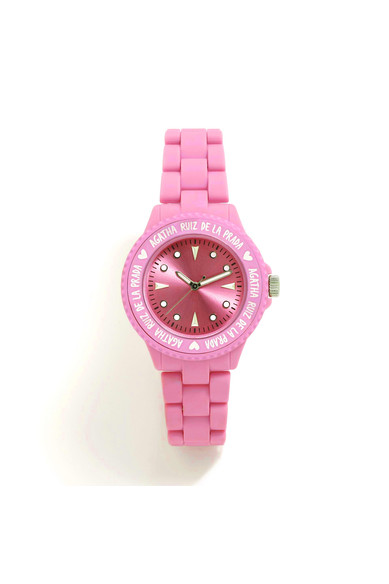 Agatha ruiz de la prada RELOJ PLASTICO MALVA Oferta especial