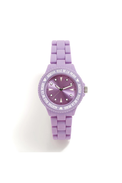 Agatha ruiz de la prada RELOJ PLASTICO MORADO Últimos 3 días