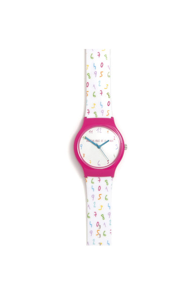 Agatha ruiz de la prada RELOJ NUMEROS BLANCO